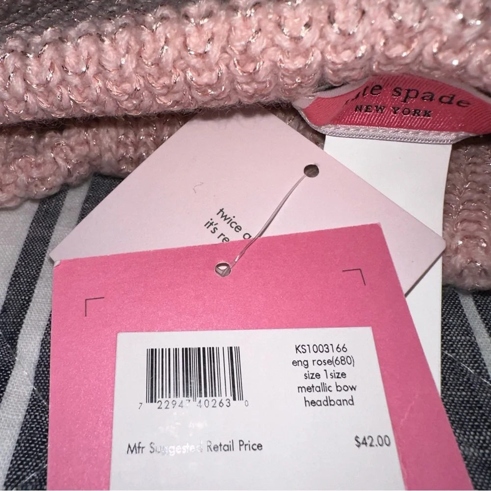 KATE SPADE Wool Head Wrap - Price Firm